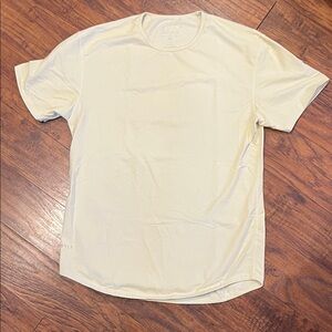 BYLT Basics Short Sleeve Crew Tee in Off-White